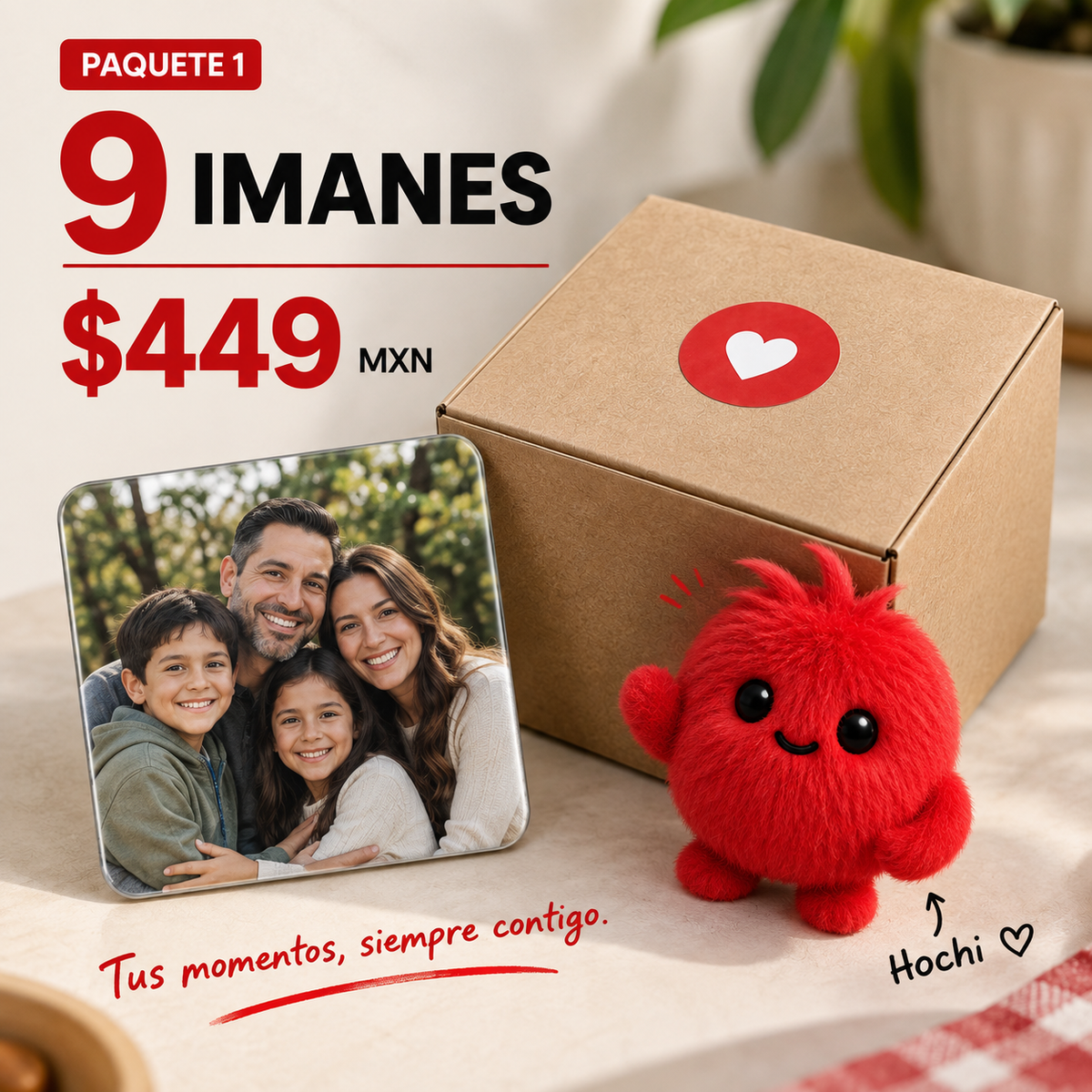 Paquete 9 imanes