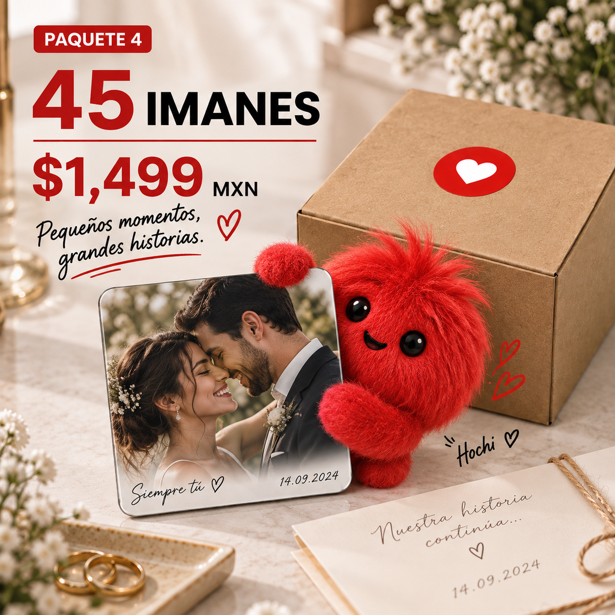 Paquete 45 imanes